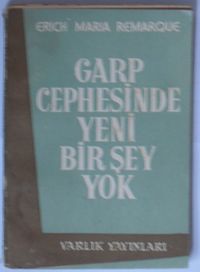 Garp Cephesinde Yeni Bir Şey yok (Kod:5-F-18)