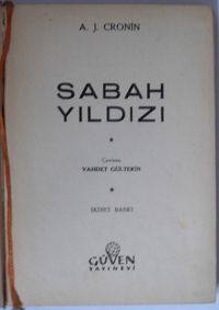 Sabah Yıldızı (Kod: 5-F-25)