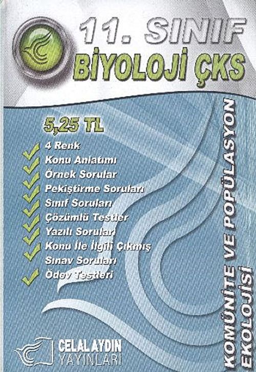 11.Sınıf Biyoloji Çks & Komünite ve Popülasyon Ekolojisi