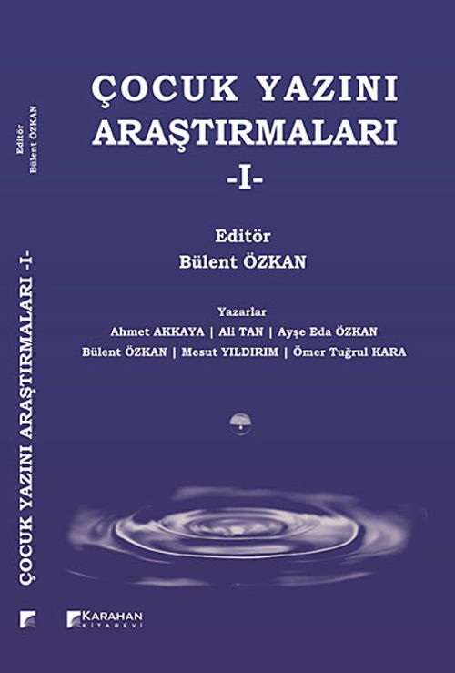 Çocuk Yazını Araştırmaları -I