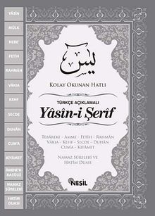 Yasin-i Şerif ve Türkçe Açıklaması  (Orta Boy)