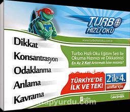 Turbo Hızlı Oku 2-4. Sınıflar Dikkat ve Hızlı Okuma Seti