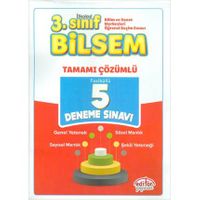 3. Sınıf Bilsem Tamamı Çözümlü 5 Deneme Sınavı