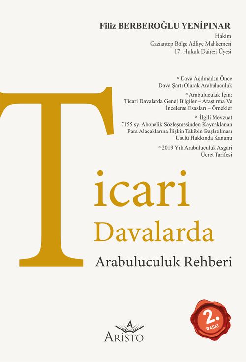 Ticari Davalarda Arabuluculuk Rehberi