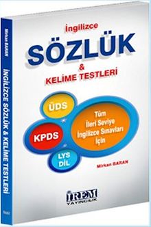 İngilizce Sözlük - Kelime Testleri
