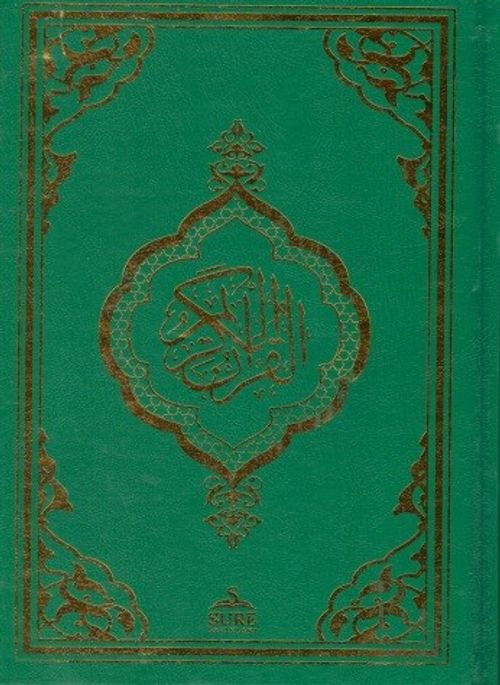 Kur'an-ı Kerim 2 Renk (Orta Boy) (Yeşil)