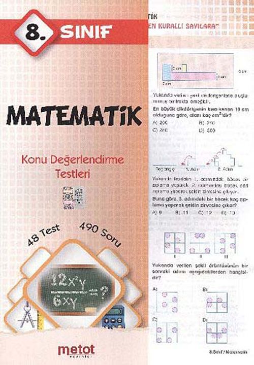 8. Sınıf Matematik Konu Değerlendirme Testleri