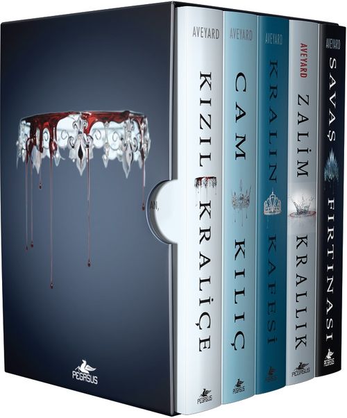 Kızıl Kraliçe Serisi Ciltli  Kutulu Özel Set (5 Kitap)
