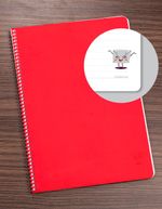 Bookinzi Okul Defteri -  80gr 70 yaprak A4 Spiralli - Mektuplu Defter