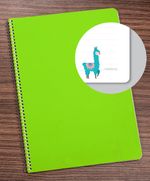 Bookinzi Okul Defteri -  80gr 70 yaprak A4 Spiralli - Lamalı Defter