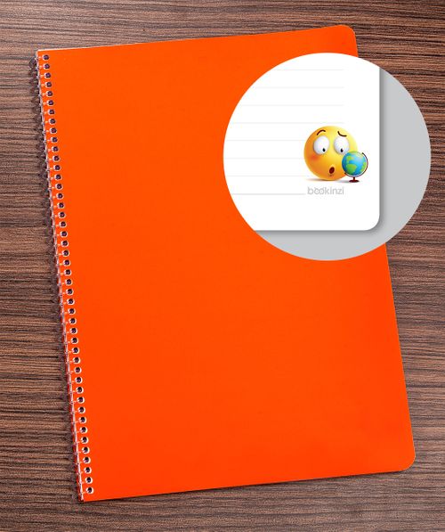  Bookinzi Okul Defteri -  80gr 70 yaprak A4 Spiralli - Emojili Defter