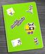 Bookinzi Okul Defteri - 80gr 70 yaprak  A4 Spiralli - Stickerli Pandalı Defter