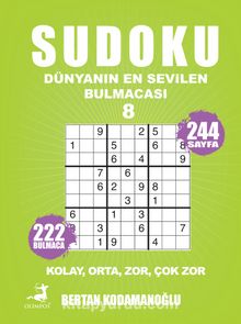 Sudoku 8 / Kolay Orta Zor Çok Zor 