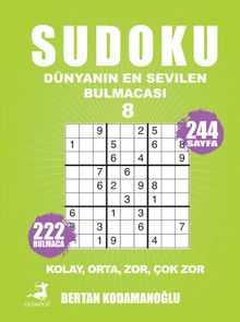 Sudoku 8 / Kolay Orta Zor Çok Zor 