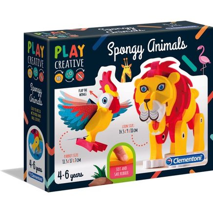 Clementoni Play Creative Sünger Hayvanlar (15284)