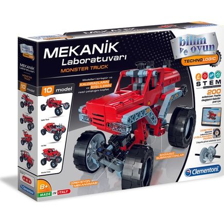 Clementoni Mekanik Laboratuvarı Canavar Kamyonlar (64438)