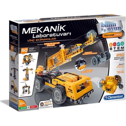 Clementoni Mekanik Laboratuvarı Vinç Ekipmanları (64440)