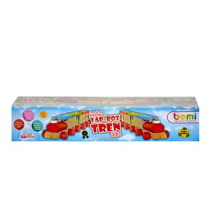 Ahşap Yapboz Tren Seti (1055)