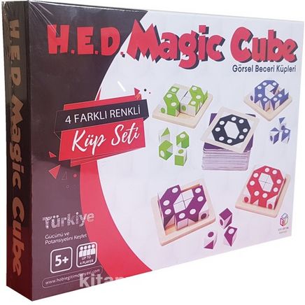 Magic Cube Q Bitz Q Big Görsel Beceri Küpleri Oyunu (400533)