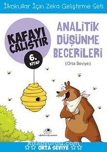 Analitik Düşünme Becerileri / Kafayı Çalıştır 6. Kitap (Orta Seviye) - Ahmet Bilal Yaprakdal