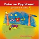 Evim ve Eşyalarım Boyama Kitabı -1