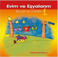Evim ve Eşyalarım Boyama Kitabı -1