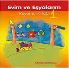 Evim ve Eşyalarım Boyama Kitabı -1