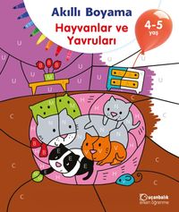 Akıllı Boyama Hayvanlar ve Yavruları (4-5 Yaş)