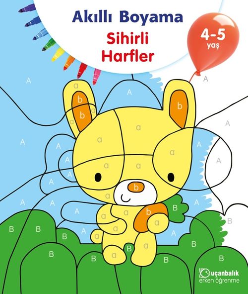 Akıllı Boyama Sihirli Harfler (4-5 Yaş)
