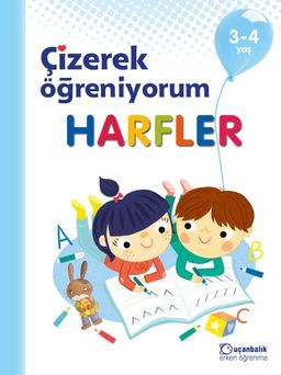 Çizerek Öğreniyorum - Harfler (3-4 yaş)