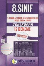 8. Sınıf T.C.İnkılap Tarihi ve Atatürkçülük Dersi Ortak Sınavı Çek Kopar 12 Deneme