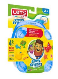 Lets Oyun Hamuru Saplı Dikdörtgen Kutu (L8652)