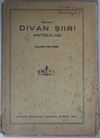 İzahlı Divan Şiiri Antolojisi (Kod:7-I-19)