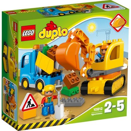 Lego Duplo Kamyon ve Paletli Kazıcı(10812)