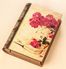 Kitap Şeklinde Mıknatıslı Ahşap Akordeon Kutu - Gül Nostalji</span>