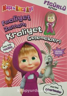 Maşa İle Koca Ayı Faaliyet Zamanı Figürlü Kitap - Kolektif