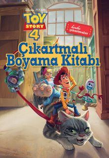 Dısney Toy Story Çıkartmalı Boyama Kitabı 