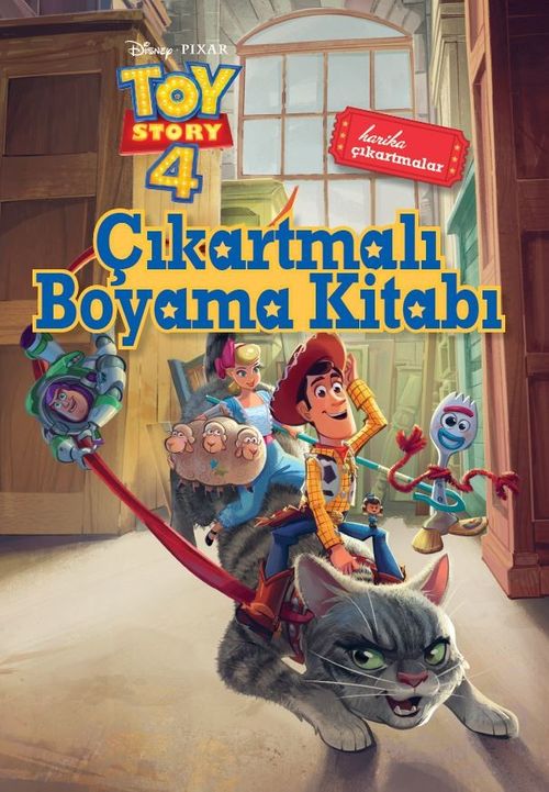 Dısney Toy Story Çıkartmalı Boyama Kitabı 