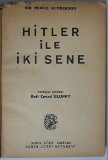 Hitler ile İki Sene (Kod:8-C-6)