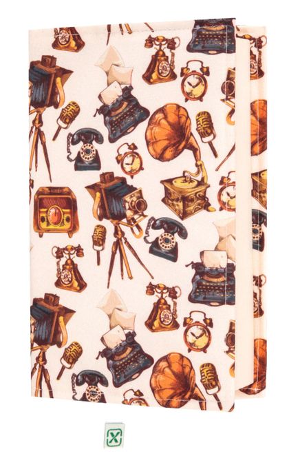 Kitap Kılıfı - Retro (M-31x21cm)