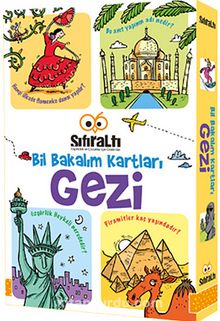 Gezi & Bil Bakalım Kartları (50 Kart)