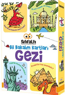 Gezi & Bil Bakalım Kartları (50 Kart)