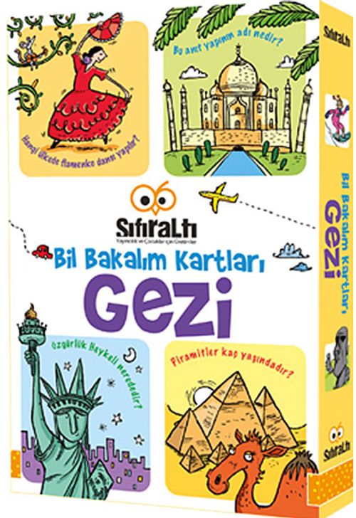 Gezi & Bil Bakalım Kartları (50 Kart)