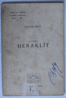 Ayasluklu Heraklit (Kod: 5-H-15)