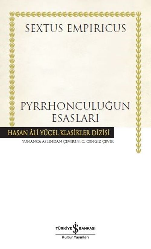 Pyrrhonculuğun Esasları (Karton Kapak)