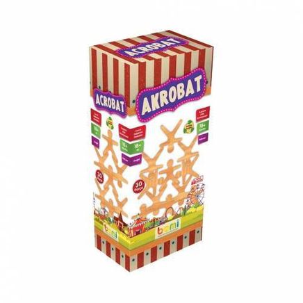 Akrobat Oyunu Eğitici Oyun Ahşap Akrobat Oyunu (040060)