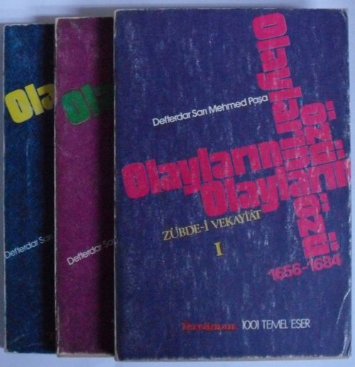 Olayların Özü / Zübde-i Vekayiat  (1656-1694) (3 Cilt Takım) (Kod: T-37)