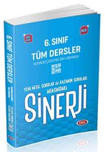 6. Sınıf Sinerji Tüm Dersler Soru Bankası (Karekod Çözümlü)