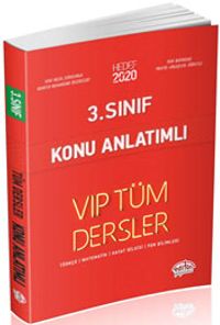 3. Sınıf Vıp Tüm Dersler Konu Anlatımlı
