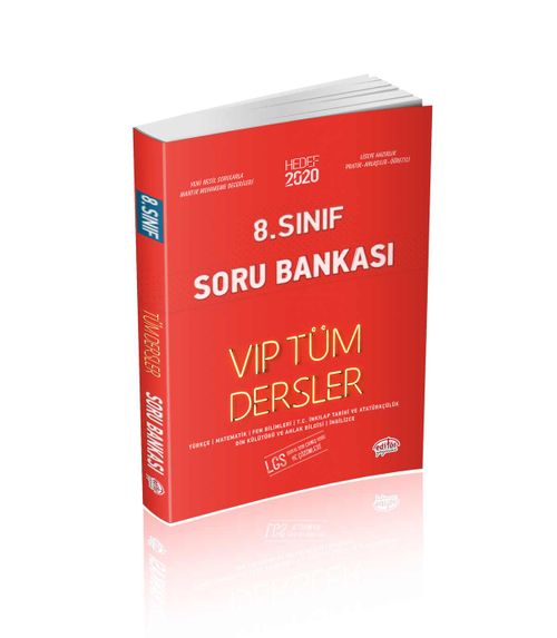 8. Sınıf Vip Tüm Dersler Soru Bankası